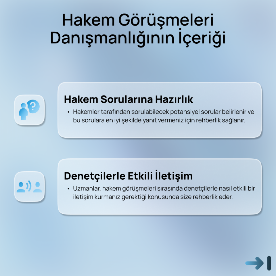 TÜBİTAK Hakem Görüşmeleri Danışmanlığı