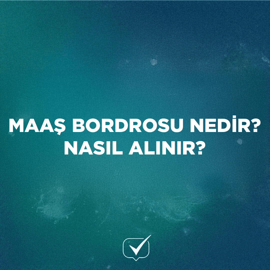 Maaş Bordrosu Nedir? Nasıl Alınır?