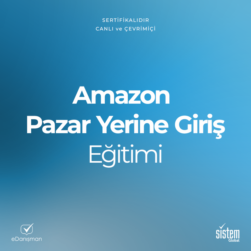 Amazon Pazar Yerine Giriş Eğitimi