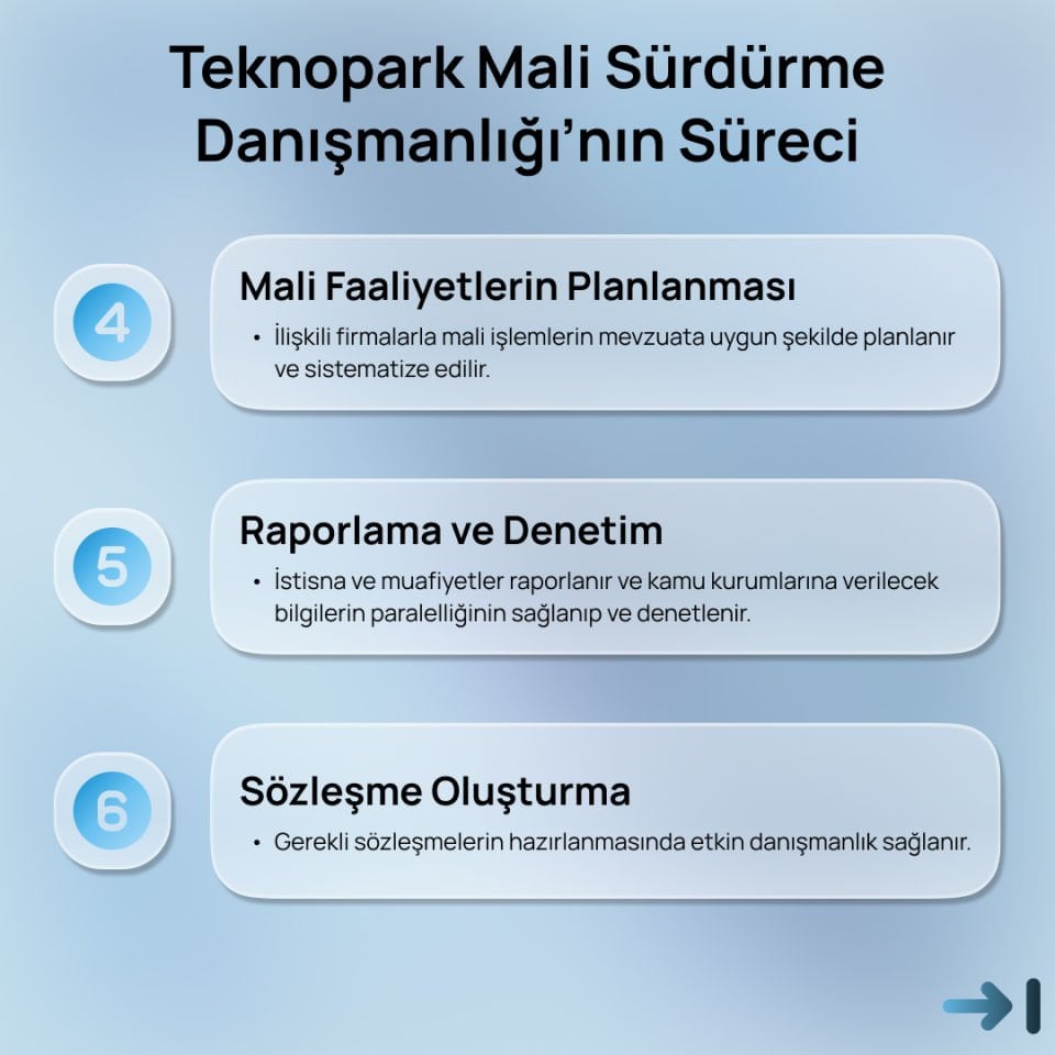 Teknopark Sürdürme Danışmanlığı - MALİ