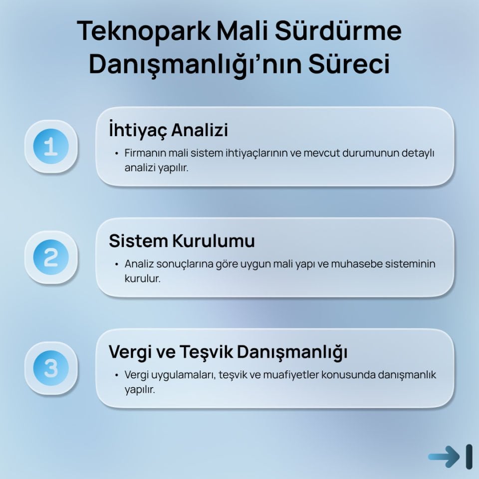 Teknopark Sürdürme Danışmanlığı - MALİ