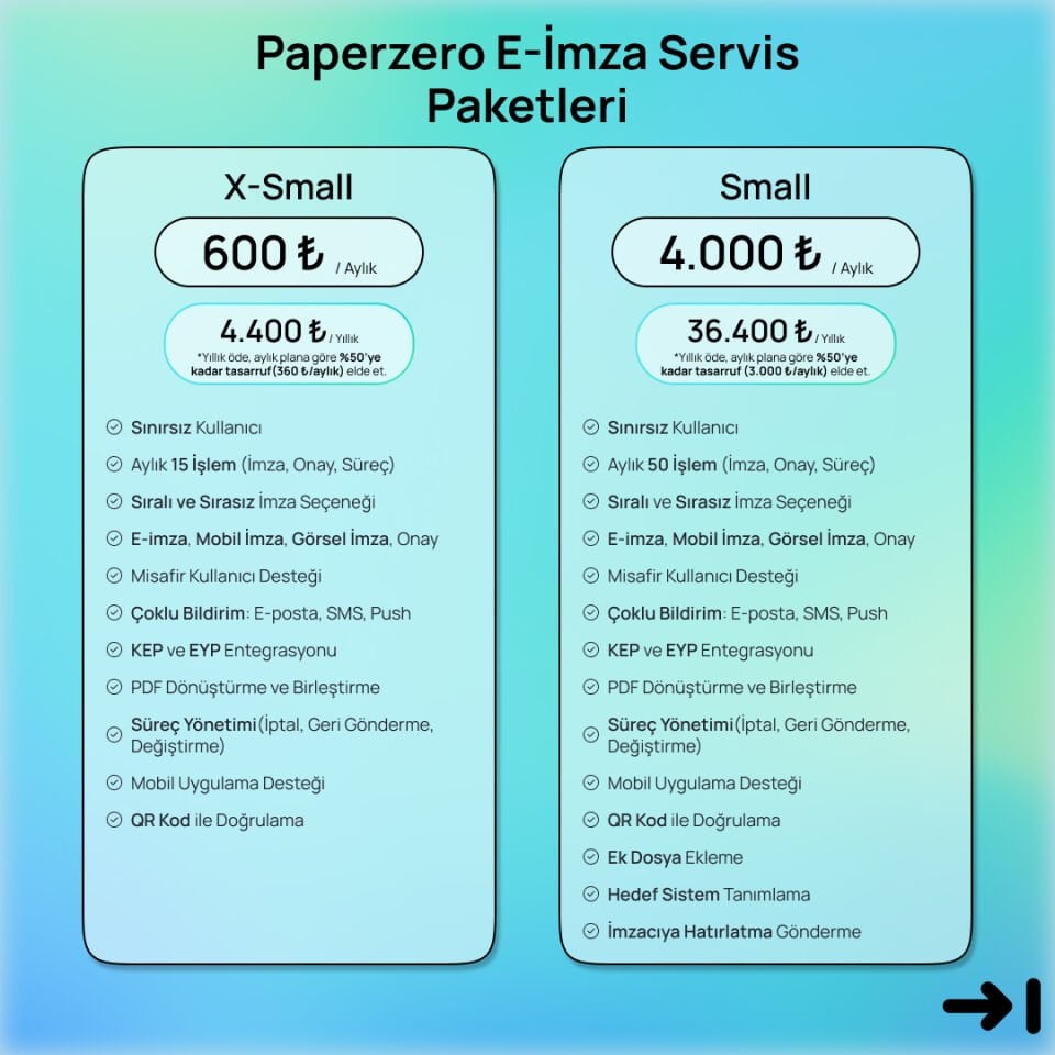 Paperzero E-İmza Servisleri