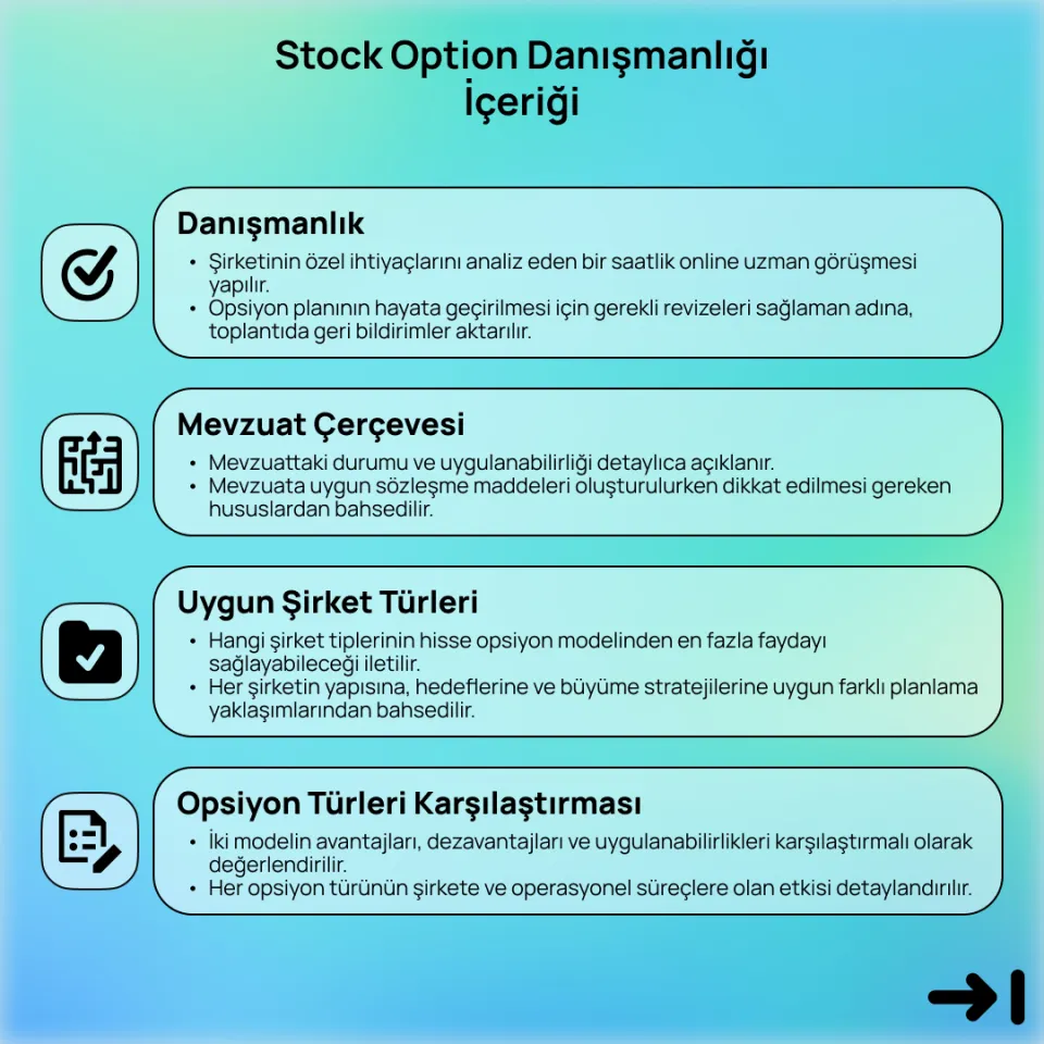 Stock Option Danışmanlığı