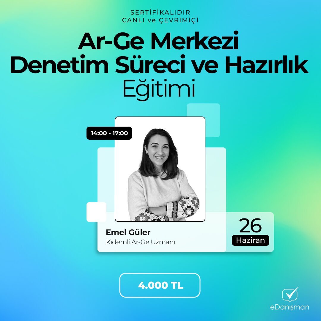 Ar-Ge Merkezi Denetim Süreci ve Hazırlık Eğitimi