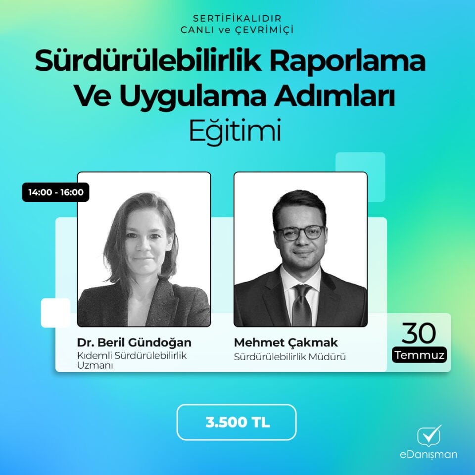 Sürdürülebilirlik Raporlama Ve Uygulama Adımları Eğitimi